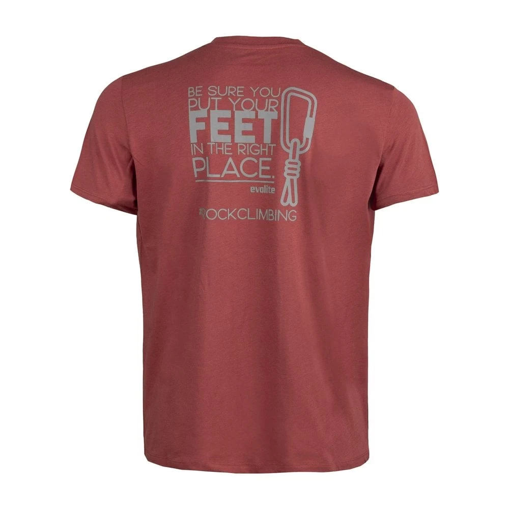 Evolite Rock Climbing T-shirt-kiremit
