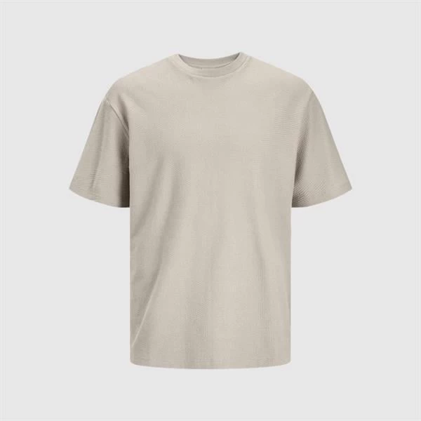 Jack & Jones Clean Rahat T-Shirt Bisiklet Yaka  - Bej L Beden