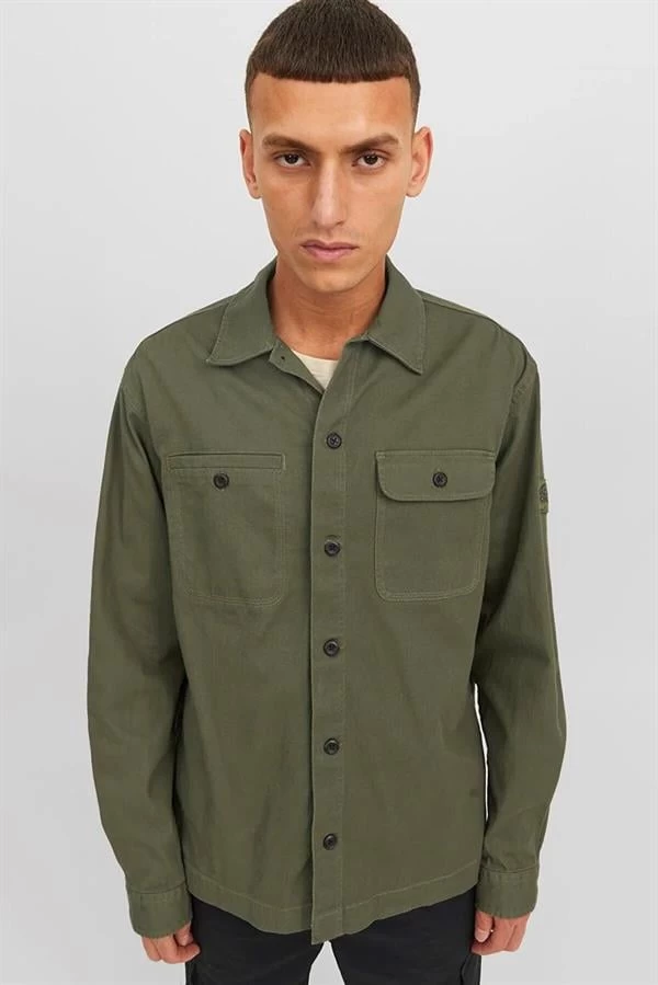 Jack & Jones Ceket Gömlek  - Hakİ M Beden