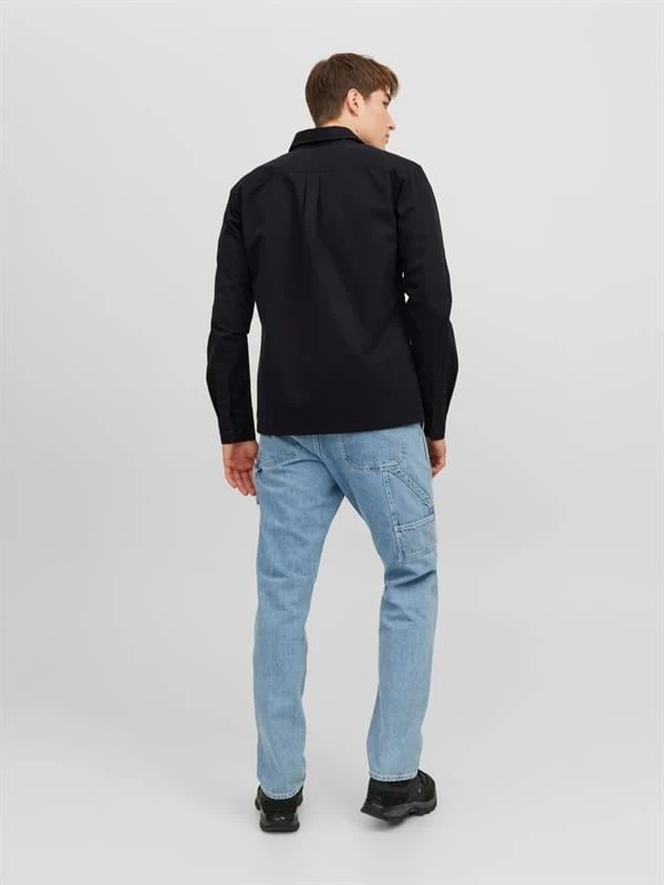 Jack & Jones Tek Cepli Ceket Gömlek  - Siyah 2XL Beden