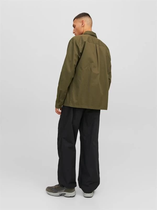 Jack & Jones Tek Cepli Ceket Gömlek  - Hakİ L Beden