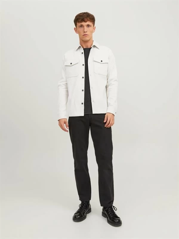 Jack & Jones Comfort Fit Erkek Ceket Gömlek - Gri L Beden