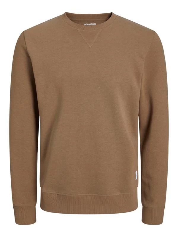Jack & Jones Büyük Beden Erkek T-Shirt - Kahve 5XL