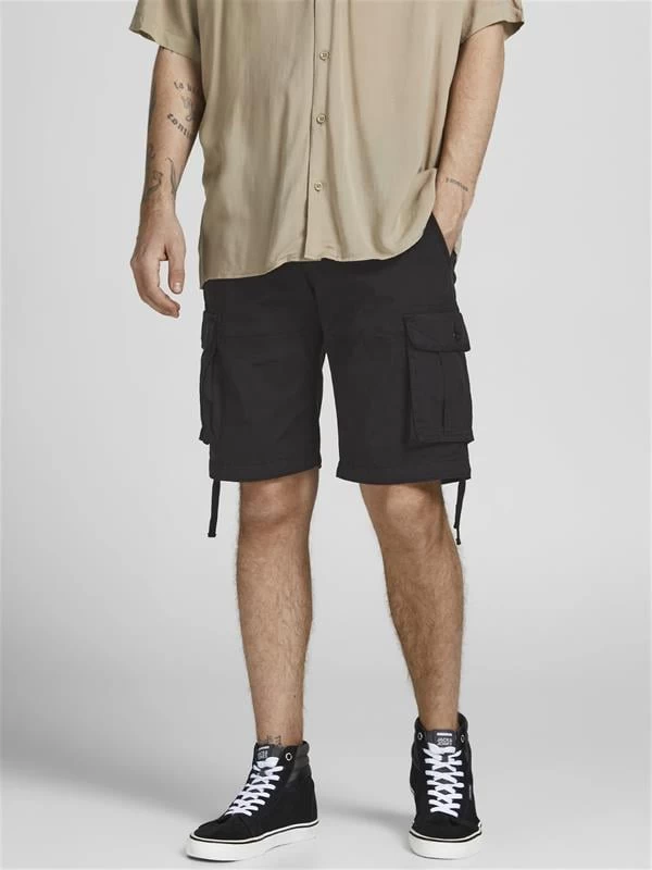 Jack & Jones Vintage Kargo Şort - Siyah M Beden