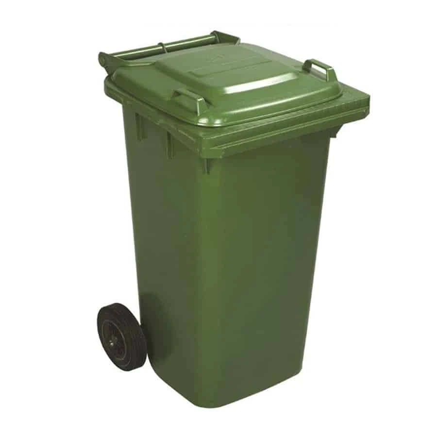 120 Lt  Everplast Çöp Konteyneri Yeşil