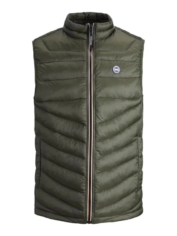 Jack & Jones Büyük Beden Şişme Yelek  - Yeşil 4XL Beden