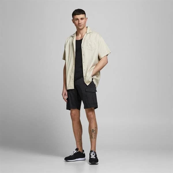 Jack & Jones Kargo Şort - Siyah XL Beden