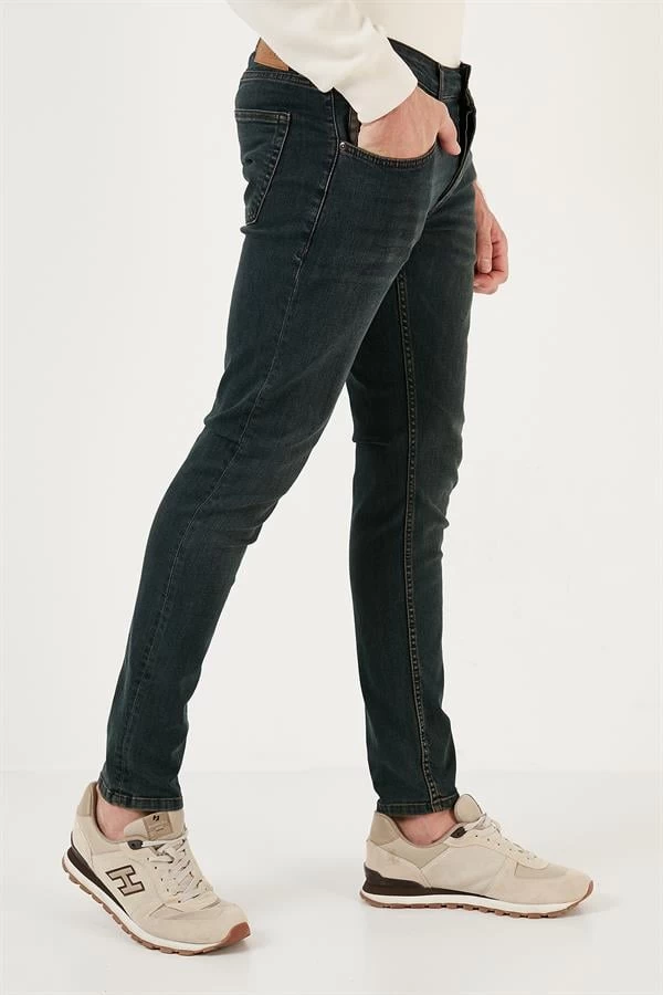 Jack & Jones Slim Fit Likralı Jean  - Yeşil 31-30