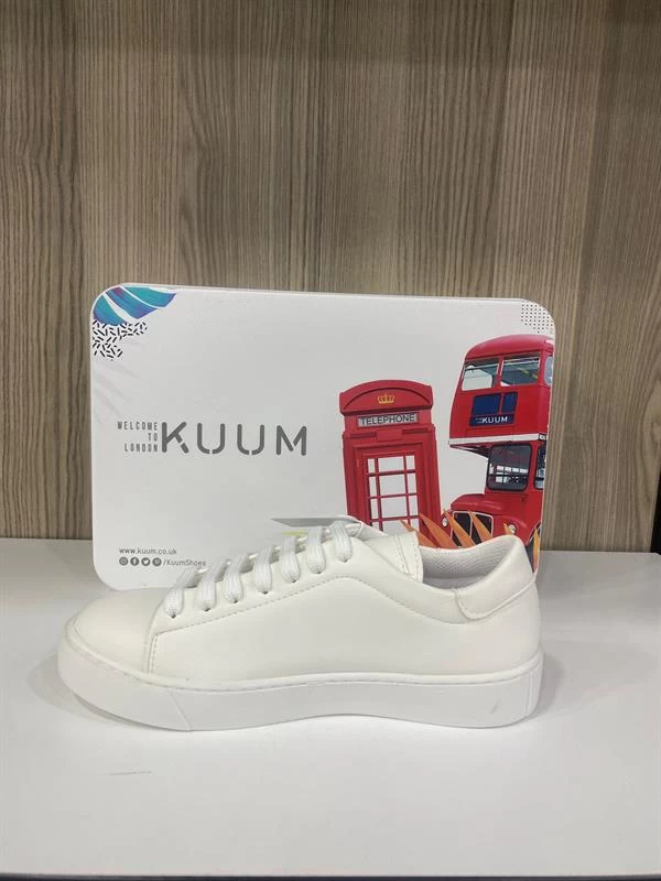 Kuum Sneaker  Beyaz - Beyaz 36 Numara