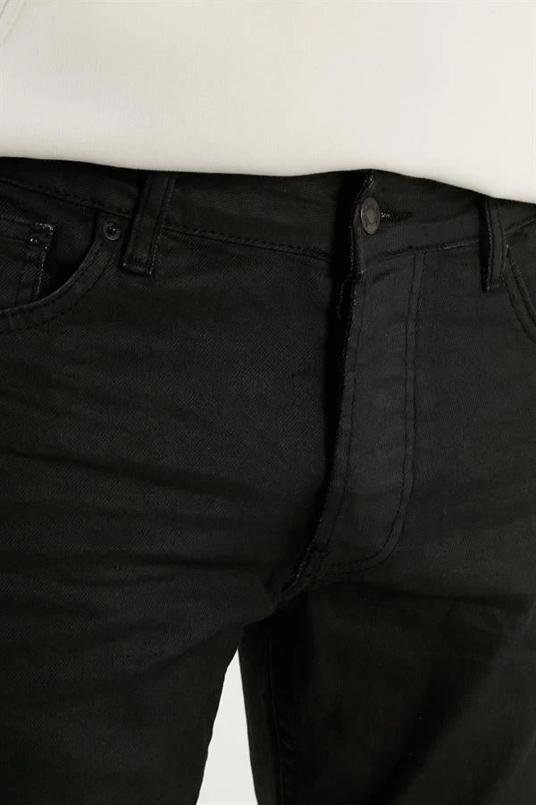 Slim Fit Normal Bel Dar Paça Cashmere Touch - Renk: Siyah, Beden: 36-32