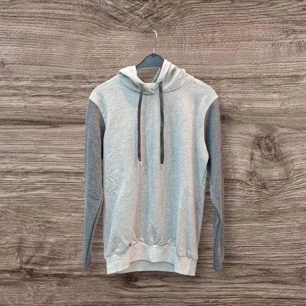 Çift Renk Slimfit Erkek Sweat - Renk: Gri, Beden: Small