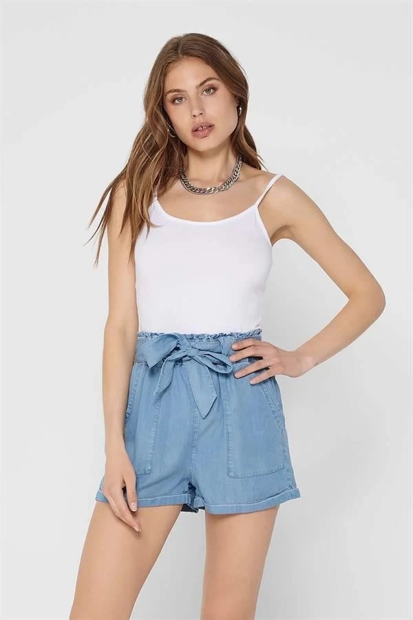 Only İp Askılı Body Bluz - Beyaz S Beden