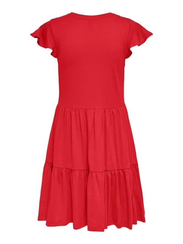 Only Frıll Dress152269921 Kadın Elbise - Kırmızı XL Beden
