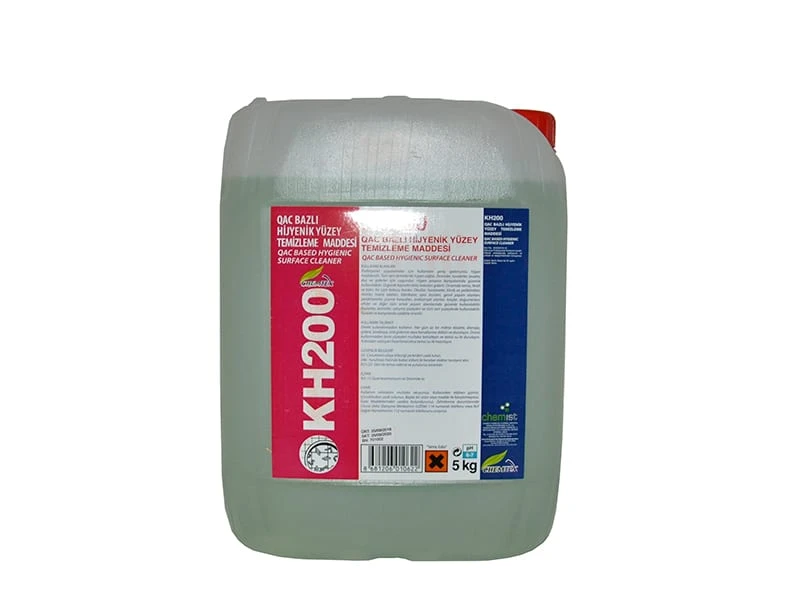 5 Kg Chemist Kh 200 Qac Bazlı Hijyenik Yüzey Temizlik Maddesi