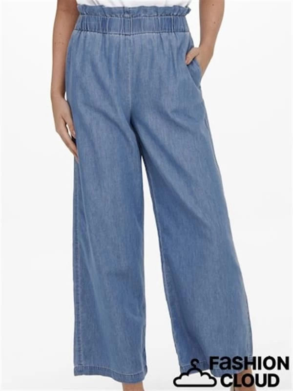 Only Kot Kapri Kadın Pantolon  - Mavi XS-30