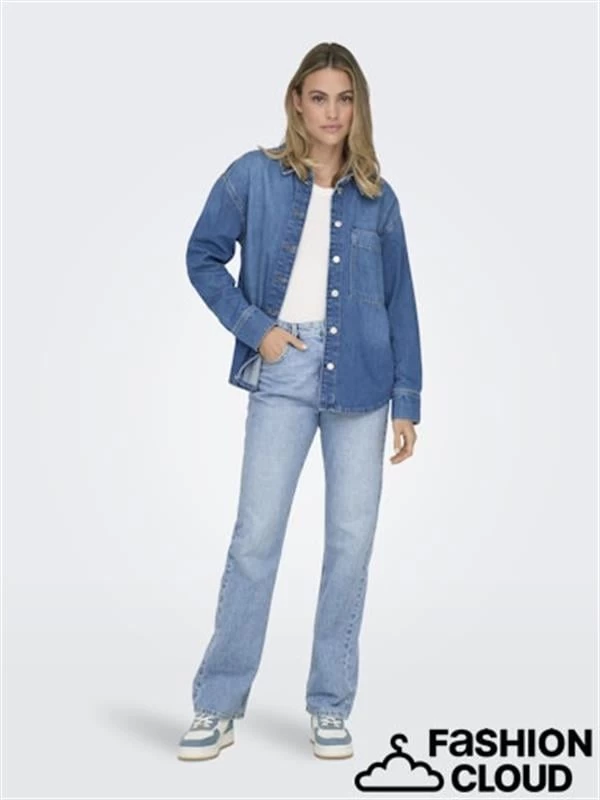 Only Mom Jean Kadın Pantolon  - Açık Mavi 30-32
