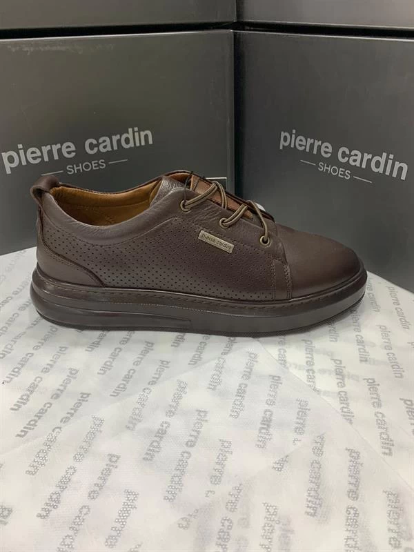 Pierre Cardin Comfort Hakiki Deri Casual Ayakkabı - Kahve 40
