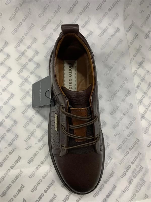 Pierre Cardin Comfort Hakiki Deri Casual Ayakkabı - Kahve 43
