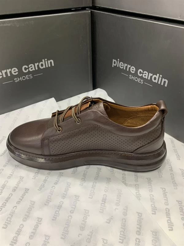 Pierre Cardin Comfort Hakiki Deri Casual Ayakkabı - Kahve 43