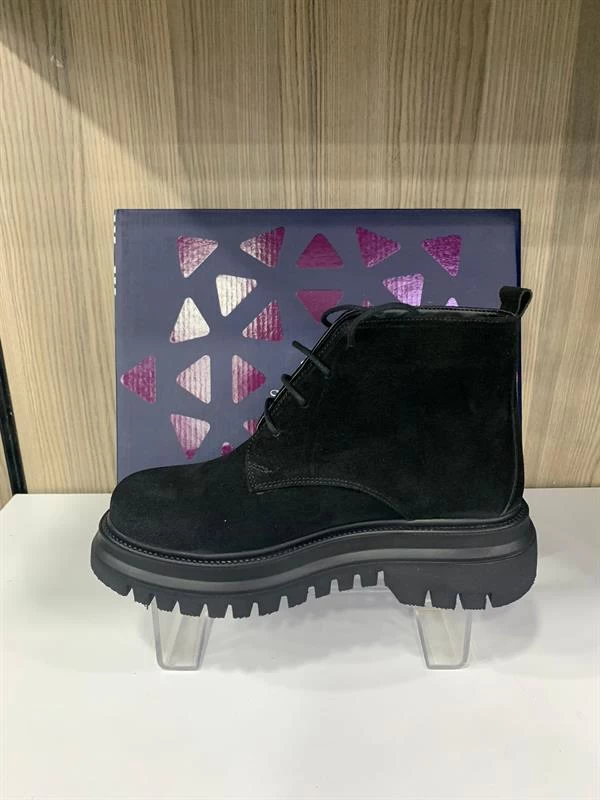 Hakiki Deri Günlük Kadın Bot  - Renk: Siyah, Beden: 39