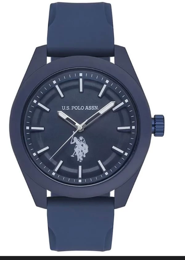 U.S. Polo Assn 5 Atm Su Geçirmez 2 Yıl Garantili Erkek Kol Saati - Lacivert 44mm