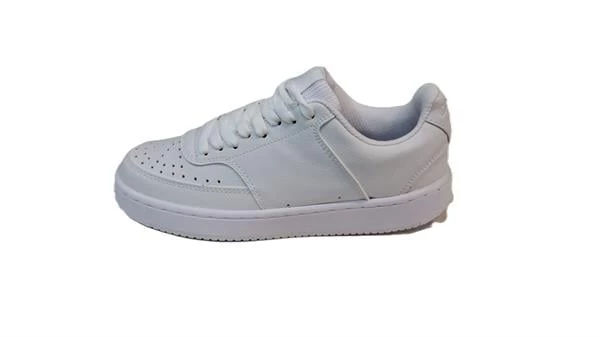 Günlük Unısex Sneaker Ayakkabı - Renk: Beyaz, Beden: 44.5
