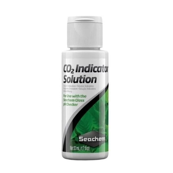 Seachem Co2 Indicatör Solition Bitkili Akvaryumlar Co2 Ölçer Sıvı 50 Ml