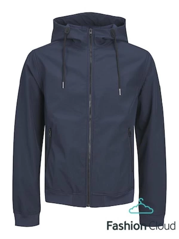 3000 Mm Su Geçirmez Erkek Softshell Mont   - Renk: Lacivert, Beden: Xlarge