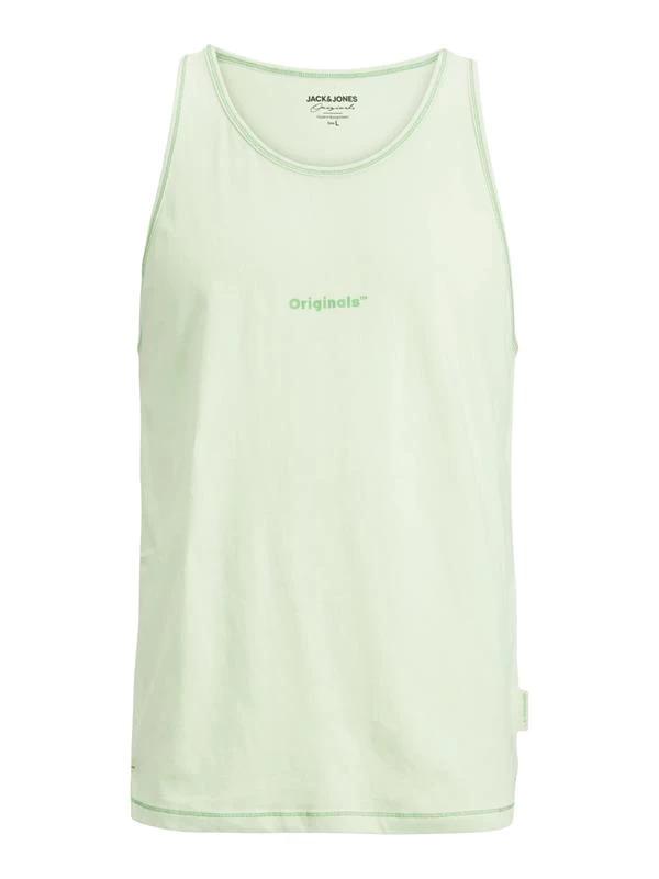 Logolu Erkek Sport Atlet Sari - Renk: Su YeŞİlİ, Beden: 2xl