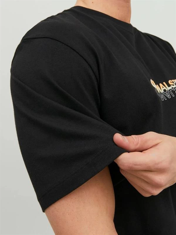 Orıgınals Baskı Erkek T-shirt Siyah - Renk: Siyah, Beden: M