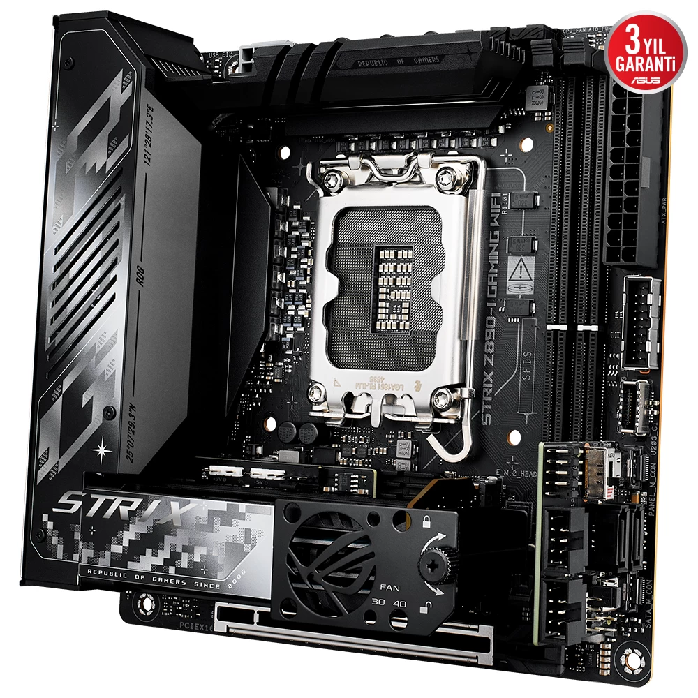 Asus Rog Strix Z890-i Gaming Wifi Ddr5 2xm2 Usb3.2 Rgb Lan Mini Itx
