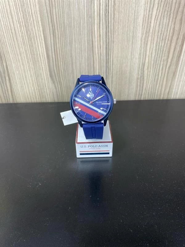 Polo Slikon Kordon Erkek Kol Saat - Renk: Lacivert, Beden: 43mm