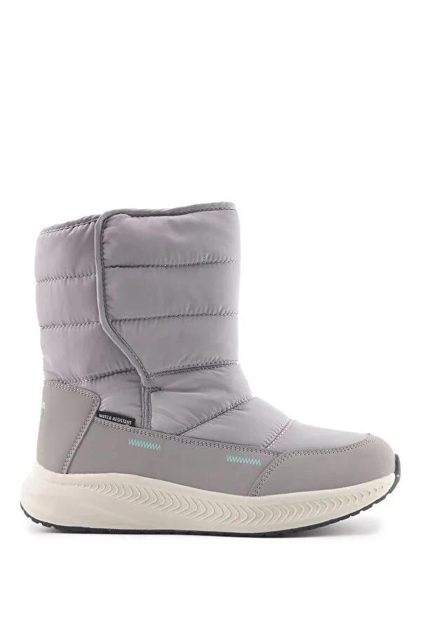 Waterproof Kadın Kar Botu Grı - Renk: Gri, Beden: 38