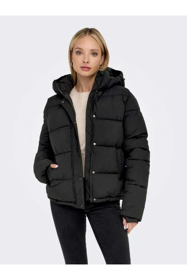 -30 Dayanıklı Premium Şişme Mont Beyaz Beyaz Beyaz Beyaz Beyaz Siyah - Renk: Siyah, Beden: Xlarge
