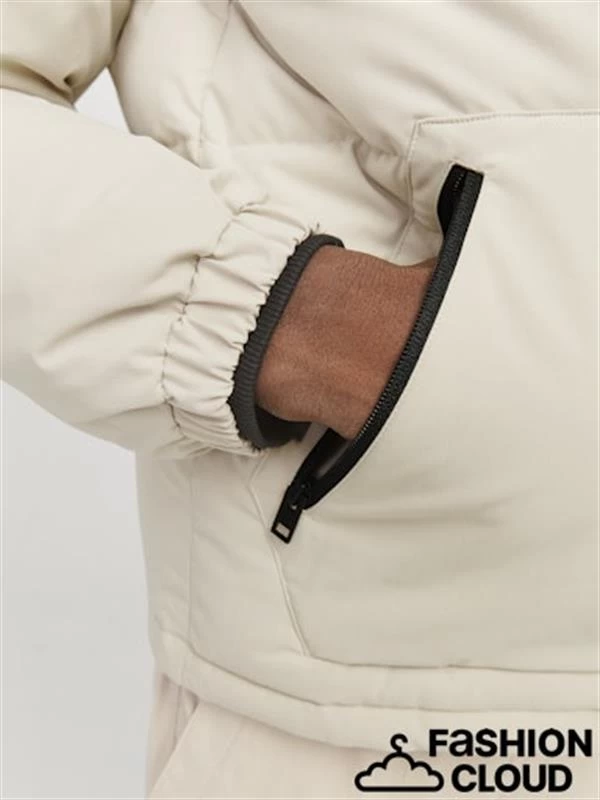 3000 Mm Waterproof Erkek Şişme Mont Antrasıt Antrasıt Antrasıt Antrasıt Antrasıt Antrasıt Antrasıt  Bej Bej - Renk: Bej, Beden: Xlarge
