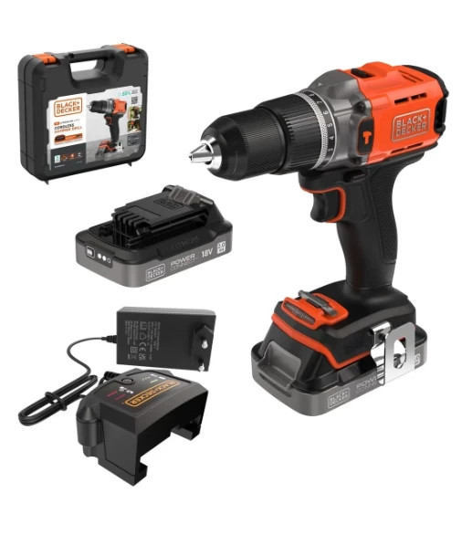 Black+Decker Şarjlı Matkap Vidalama 2 × 2,0 Ah