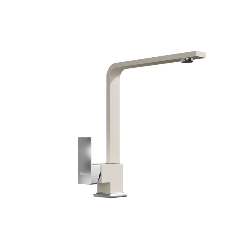 Realstone BT003 Göksu L Kuğu Evye Bataryası Cappuccino