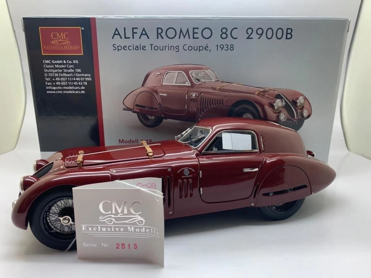 Cmc 1/18  Alfa Romeo 8c 2900b