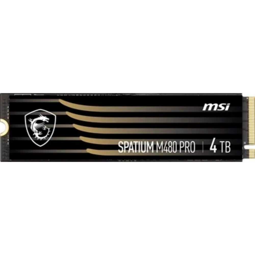 Msi Spatium M480 Pro 4tb Pcie 4.0 Nvme M.2 7400/70