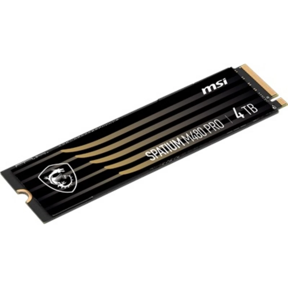 Msi Spatium M480 Pro 4tb Pcie 4.0 Nvme M.2 7400/70