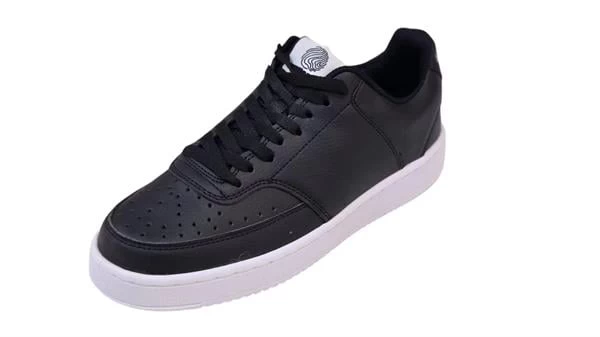 Günlük Unısex Sneaker Ayakkabı  - Renk : Sİyah- Beyaz, Beden : 43