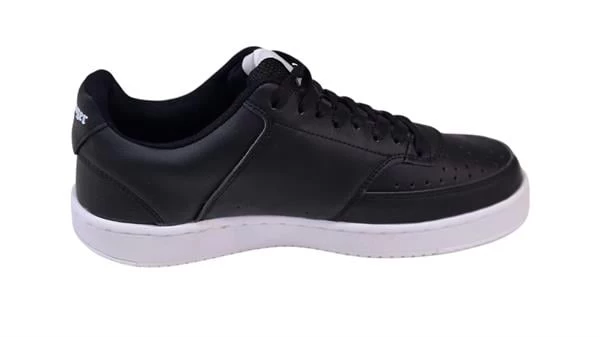 Günlük Unısex Sneaker Ayakkabı  - Renk : Sİyah- Beyaz, Beden : 45