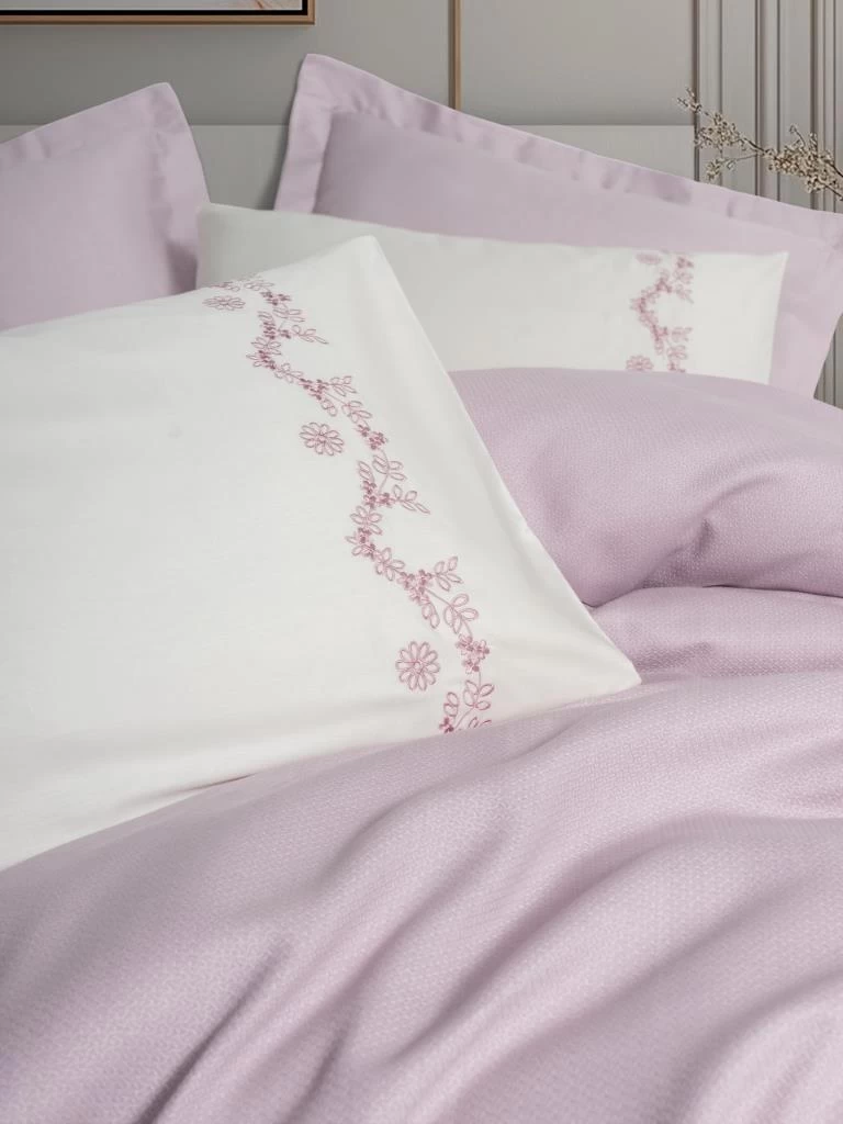 Cotton Box Serenity Bambu Çift Kişilik Pike Takımı Vaila Lila