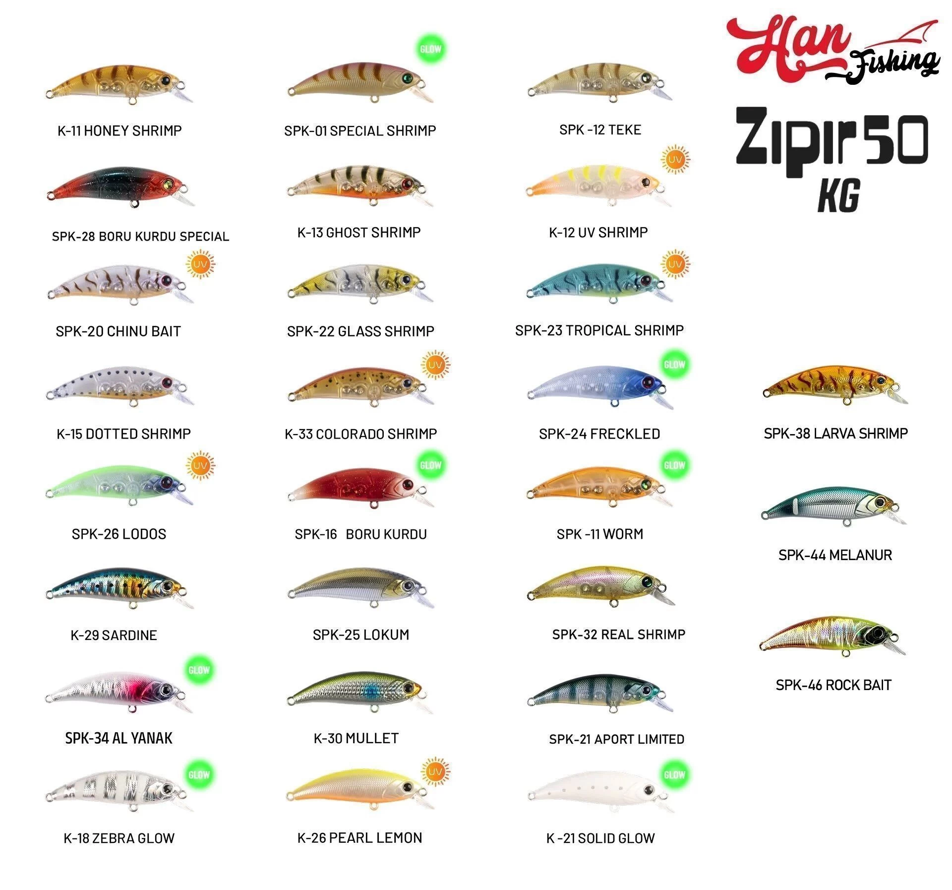 Hanfish Zıpır 50 Kg Spk-80 Black Fly