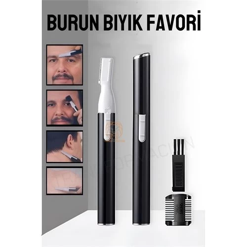 Modacar Erkek Bıyık Favori Düzeltici Kulak Ense Kaş Burun Kıl Alıcı