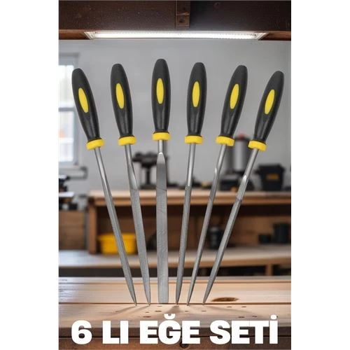 Modacar Libraton 18 Cm 6'lı Eğe Törpü Seti