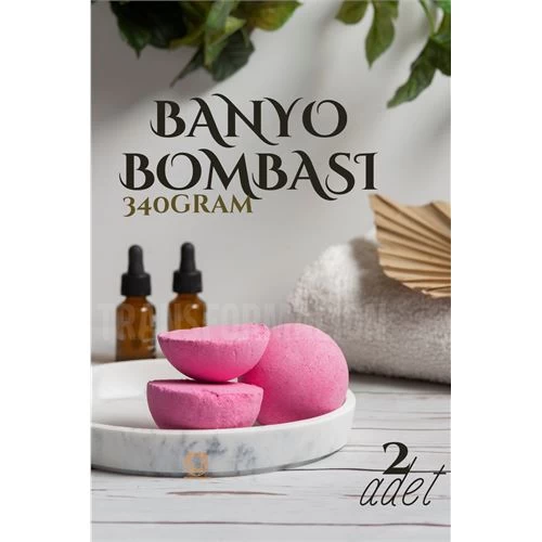 Modacar Banyo Bombası Jakuzi Küvet Banyo Bombası Topu 2 Adet 340 Gr