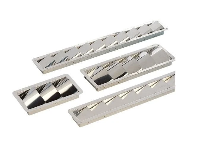 Krom Havalandırma 530x78mm
