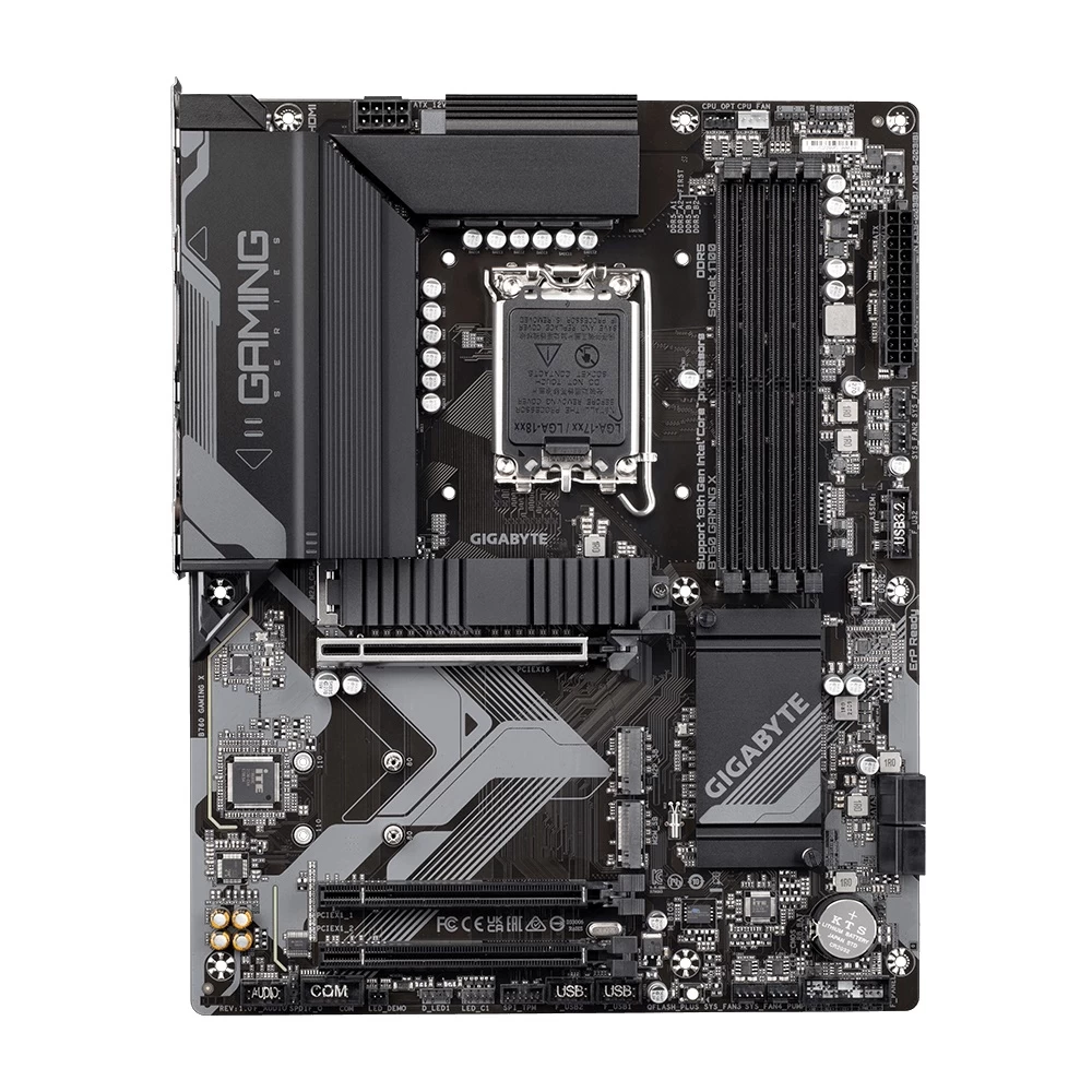 Gigabyte B760 Gaming X DDR5 7600 MHz (OC) HDMI DP ATX LGA 1700 Anakart