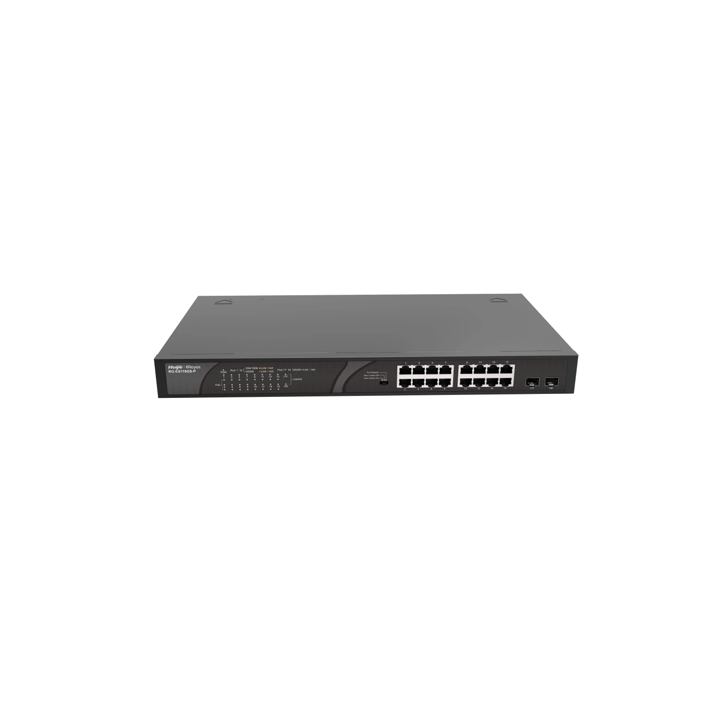 Ruİjİe-reyee Rg-es118gs-p 16xge 2xge F.gİgabİt 247w Poe Swİtch